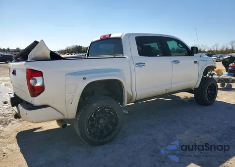 2014 Toyota Tundra Crewmax Platinum из США, поврежденный, VIN 5TFAW5F11EX395921